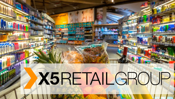 X5 Retail 1кв 2024г: выручка +26,9% г/г до 882 млрд руб, выручка цифровых бизнесов +81,7%